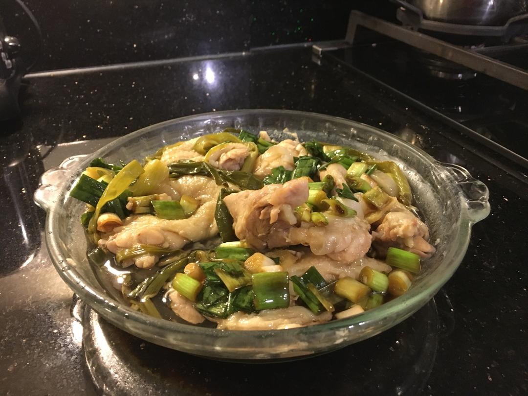 葱油鸡（鸡腿可以这样吃快手菜）