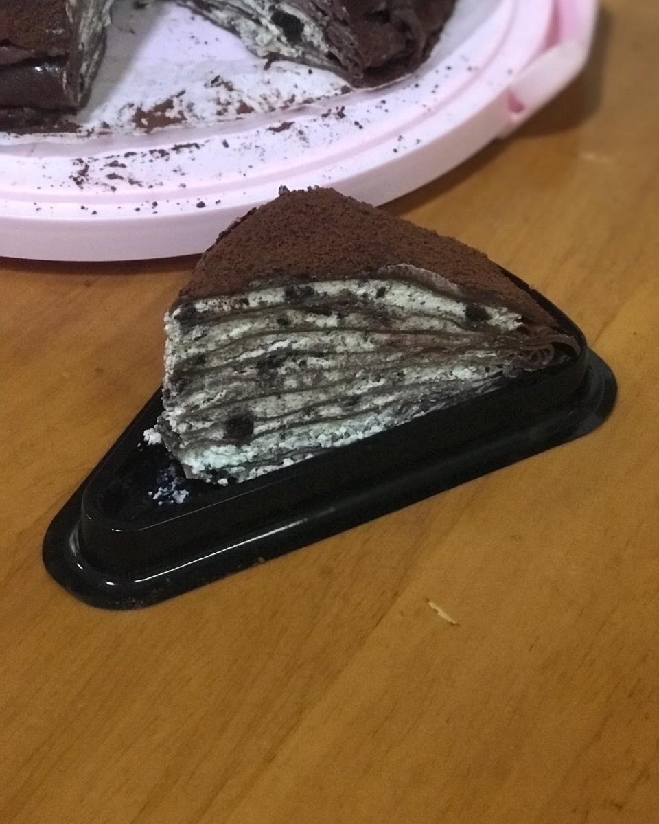 奥利奥咸奶油千层蛋糕