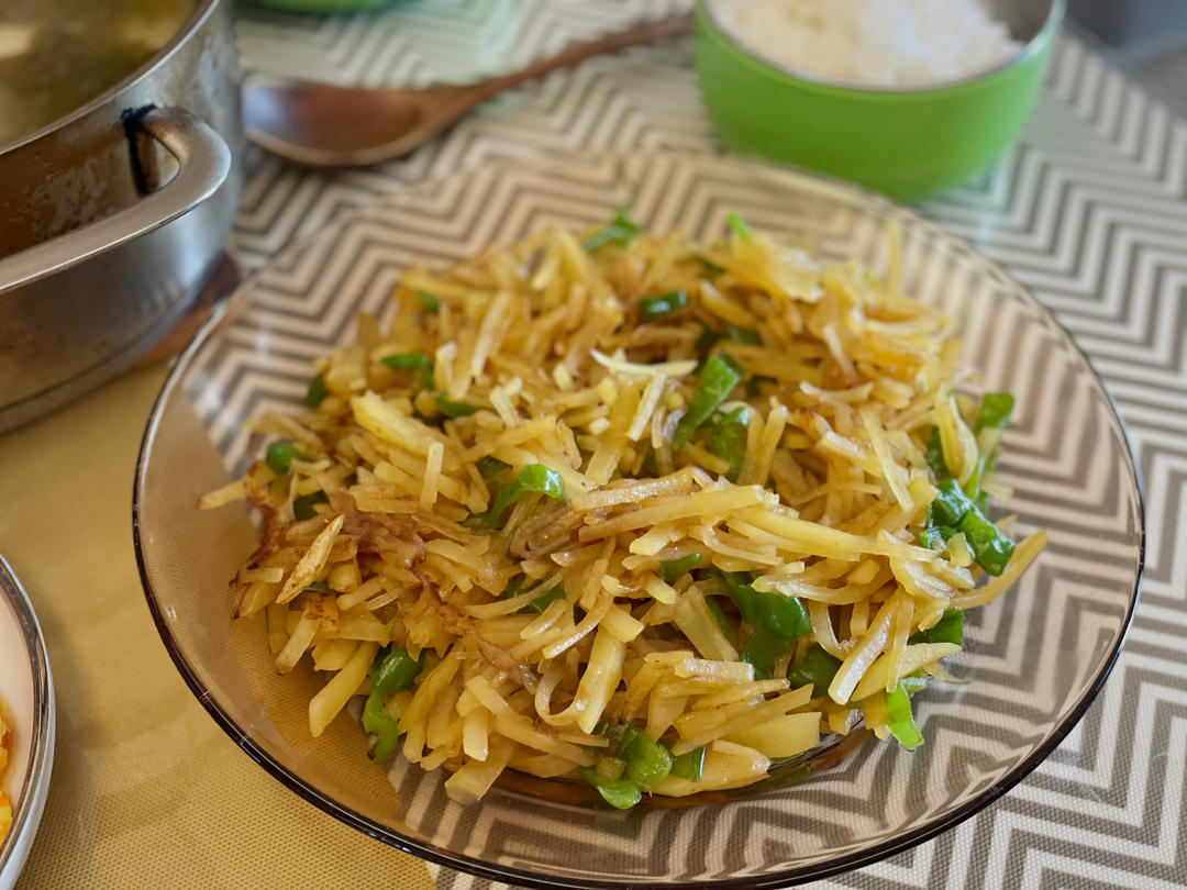 青椒土豆丝