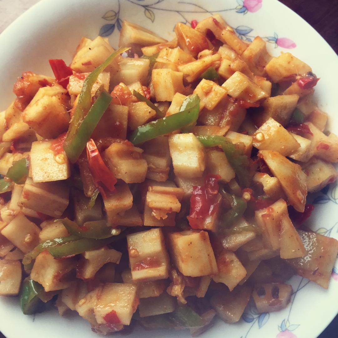 酸辣藕丁