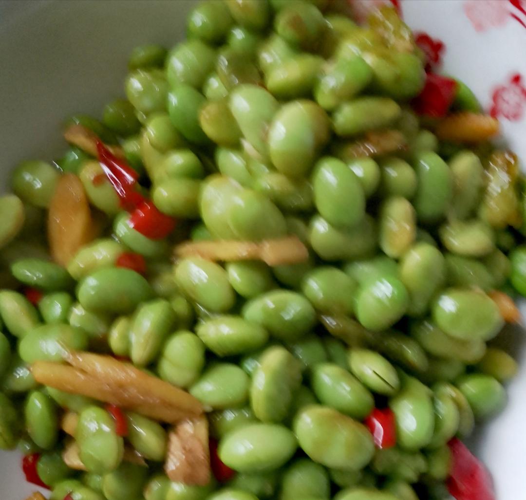 小炒青豆