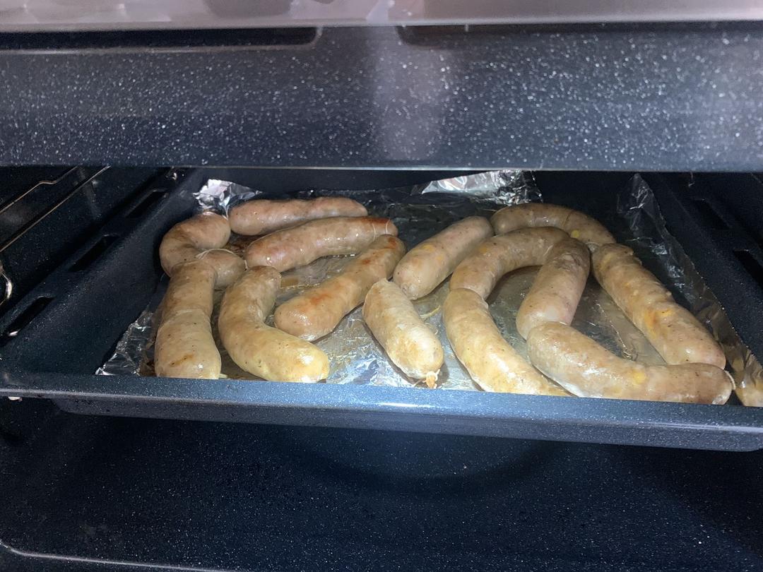 能量满满的猪肉脆皮肠(烤肠、灌肠、自制香肠)