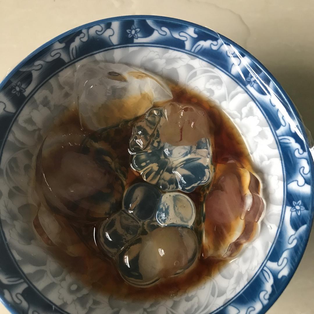 吃货乔乔qh做的自制果冻白凉粉版