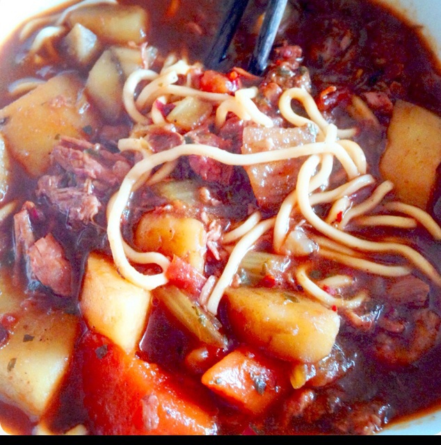 茄汁红烧牛肉面