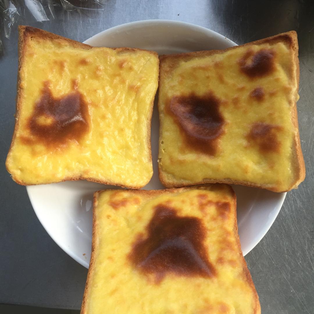 乳酪厚片（消耗吐司，奶油奶酪）