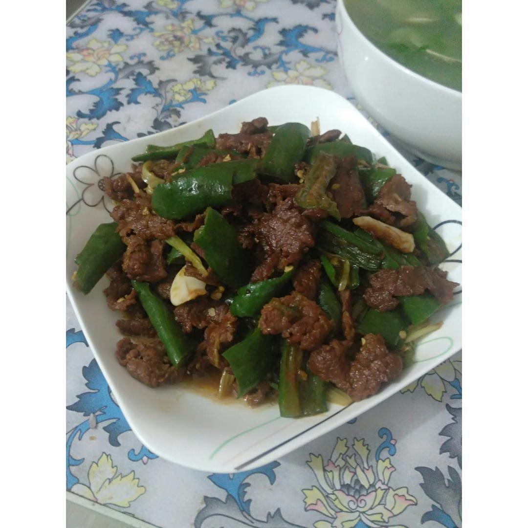 青椒牛柳