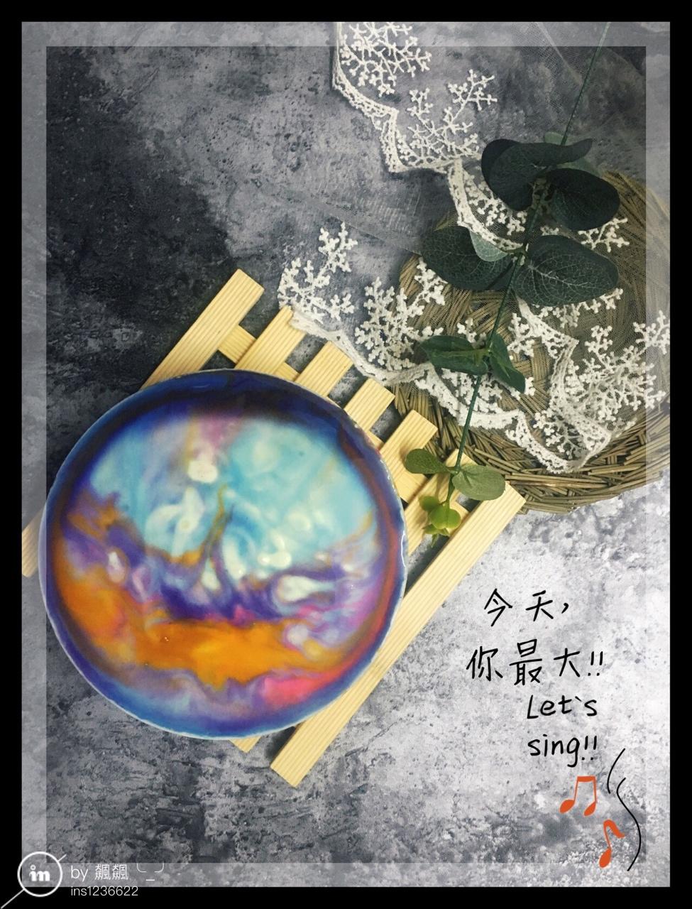 ［梦幻星空慕斯蛋糕］镜面蛋糕