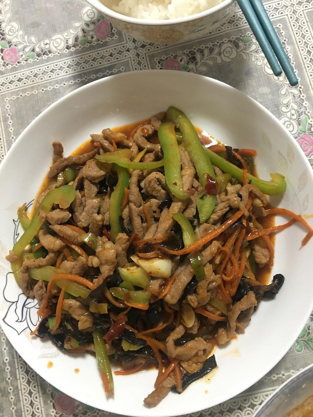 超级下饭鱼香肉丝（不辣版）