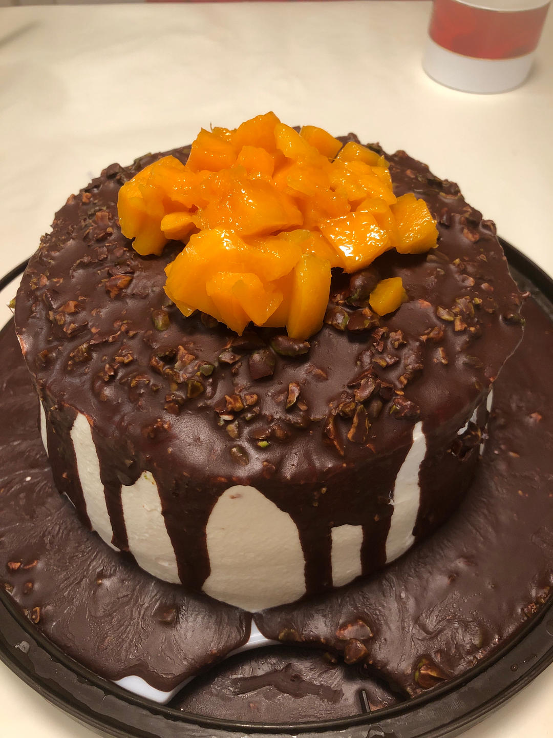 简单好吃巧克力梦龙脆皮蛋糕