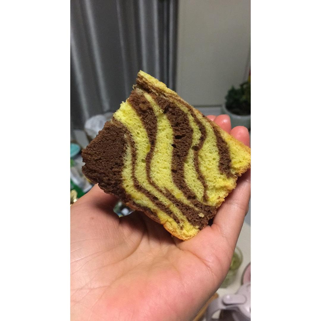 斑马纹酸奶蛋糕