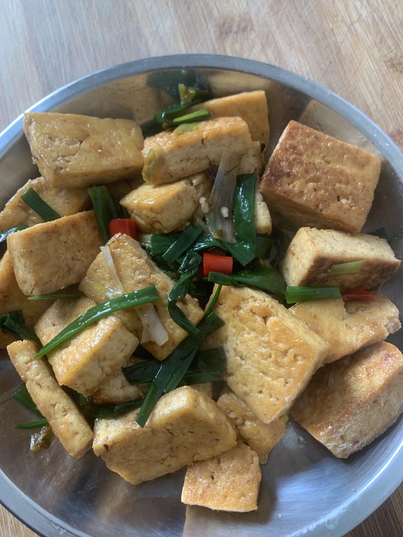 好吃的葱烧豆腐