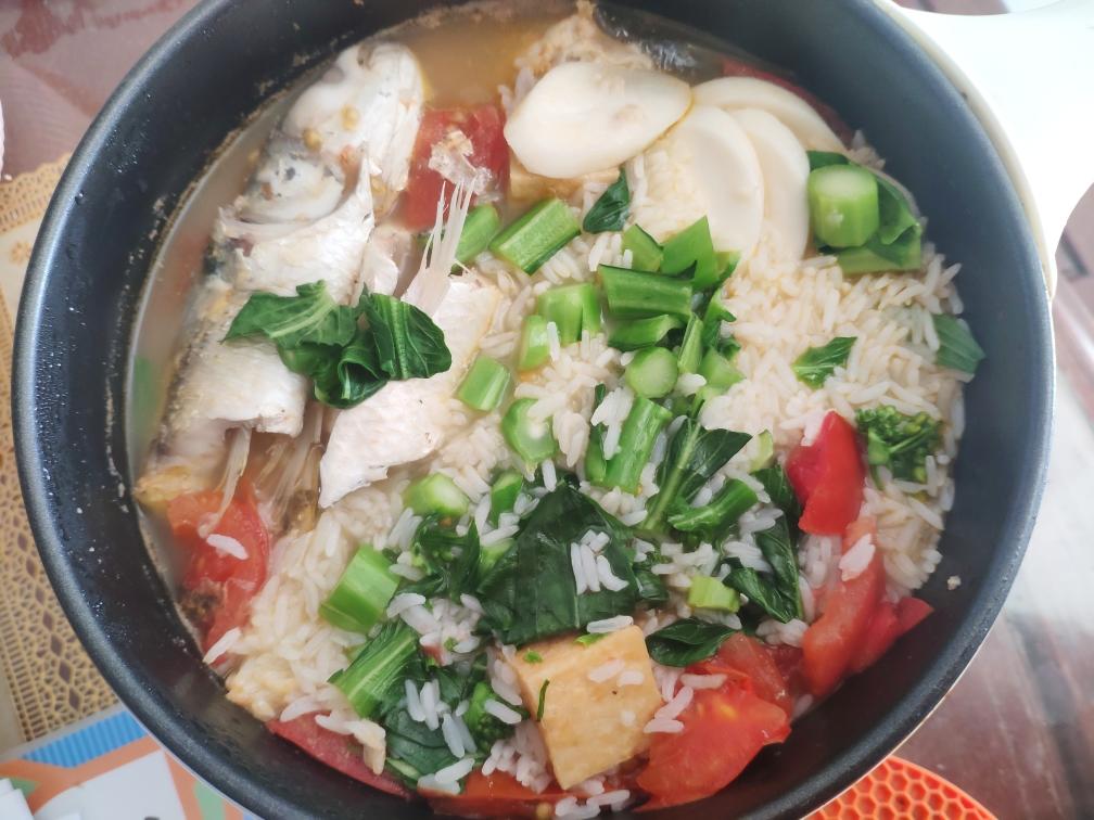 简易快手泡汤饭