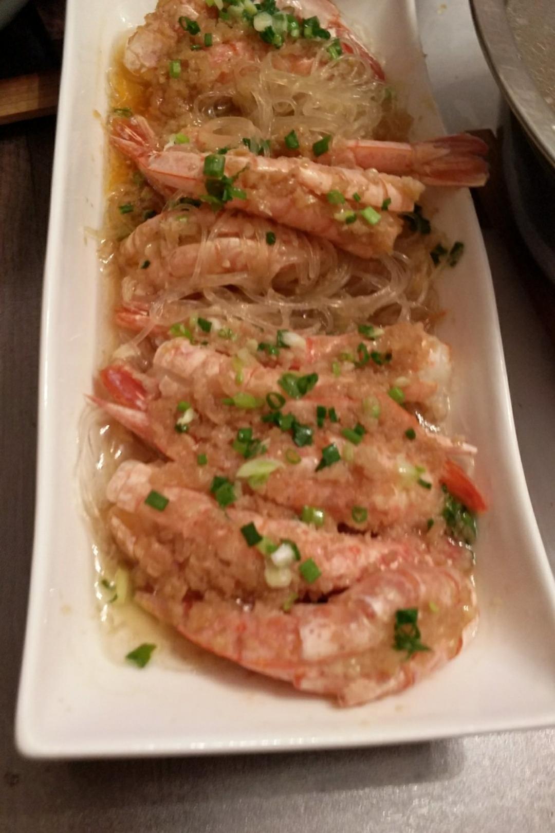 蒜蓉粉丝蒸虾