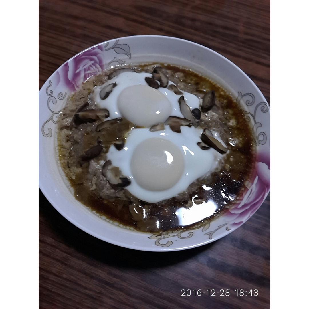 肉馅蒸蛋