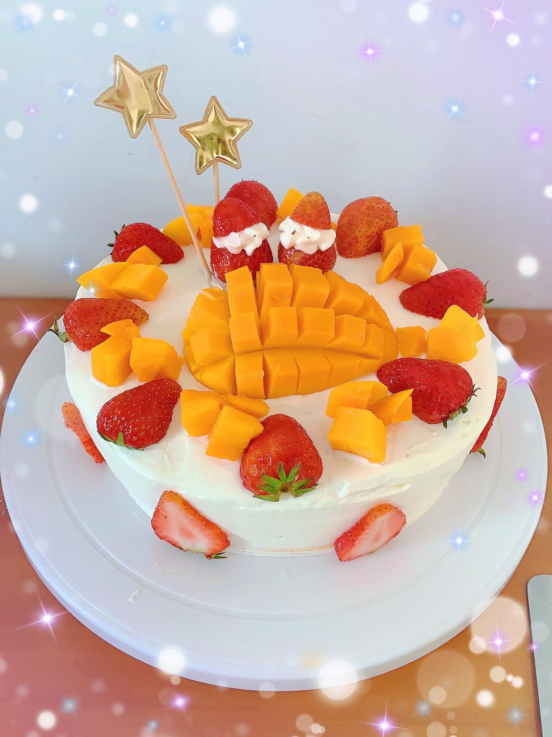 草莓生日蛋糕的做法