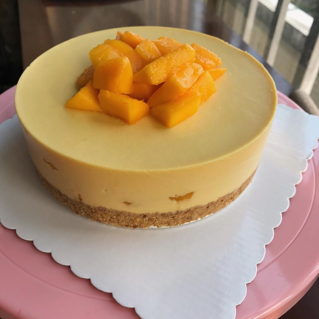 【视频】芒果慕斯（6寸） | 含镜面果胶配方