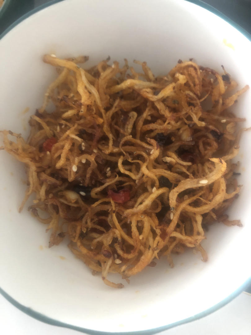 夏日开胃小菜推荐——香辣银鱼干