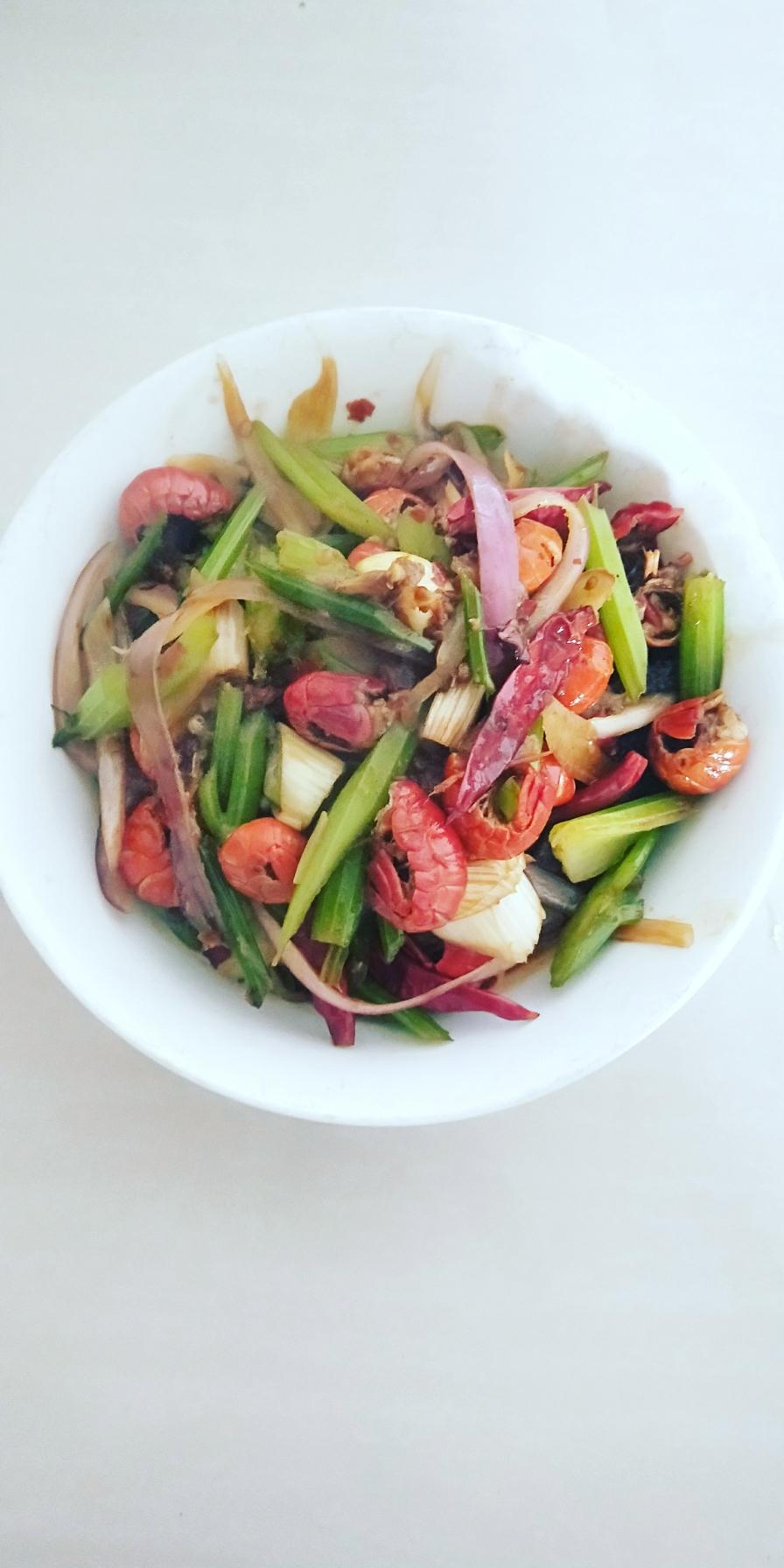 家常香辣龙虾尾