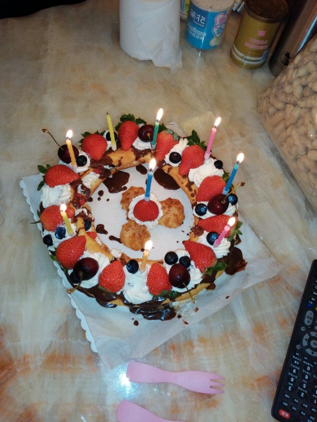 高颜值的花环泡芙