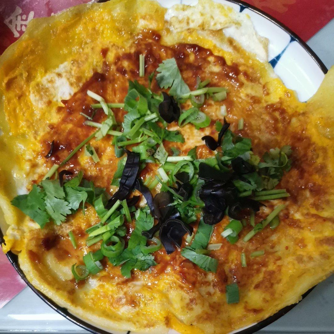 煎饼果子  来一套                       （零基础，内含面糊和酱料的调制方法）