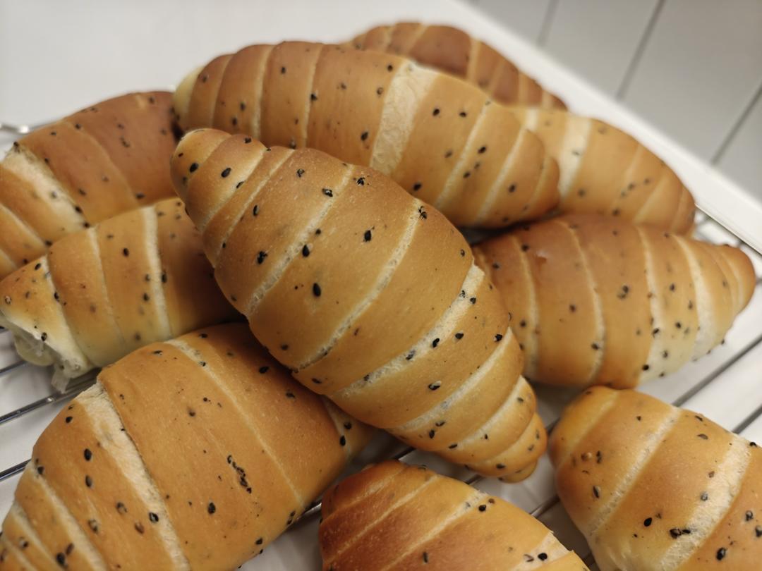 这个芝麻海盐卷我真的太爱了，你们赶紧做起来！