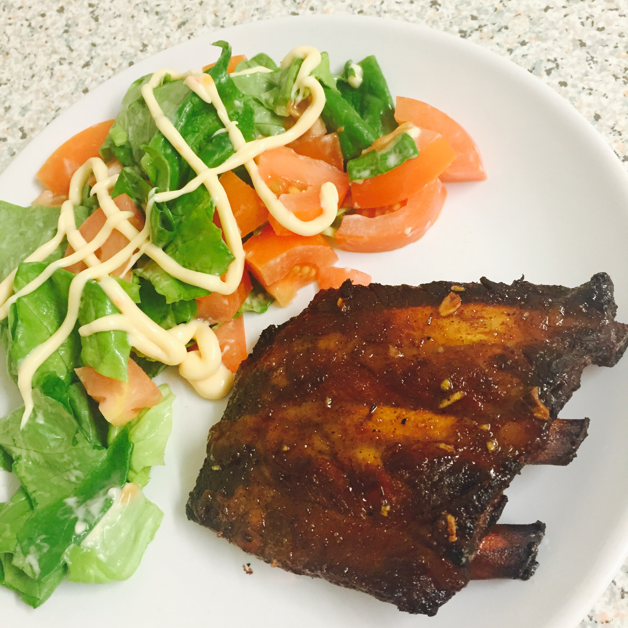 烤排骨 Roast Pork Ribs -yanyanfoodtube