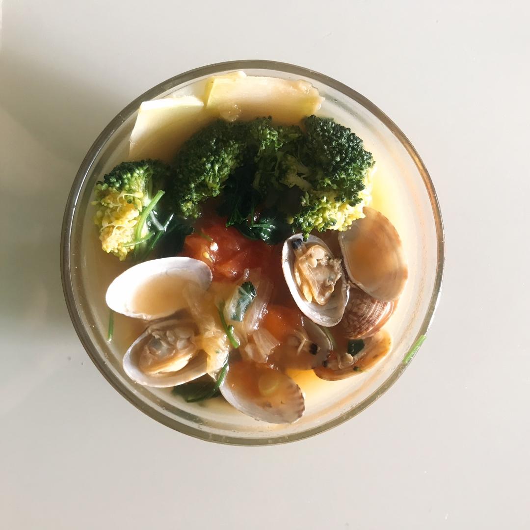 蛤蜊豆腐汤(减肥)