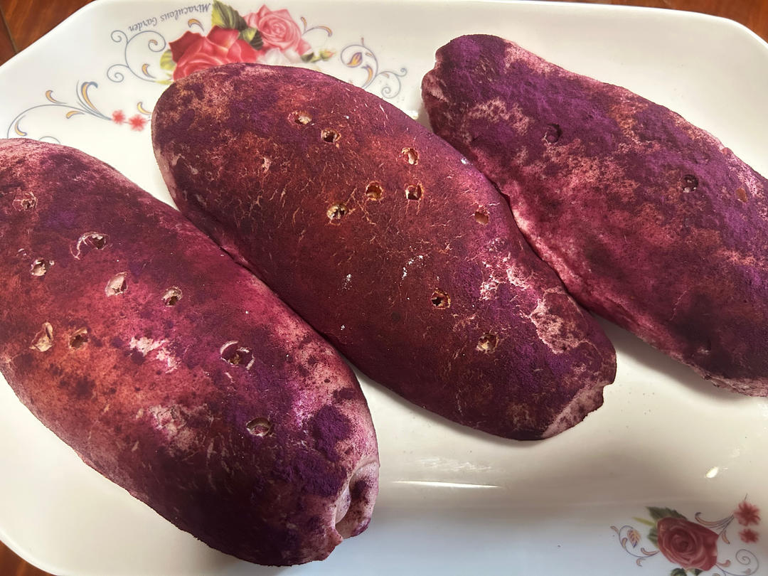 紫薯面包【健康低卡】