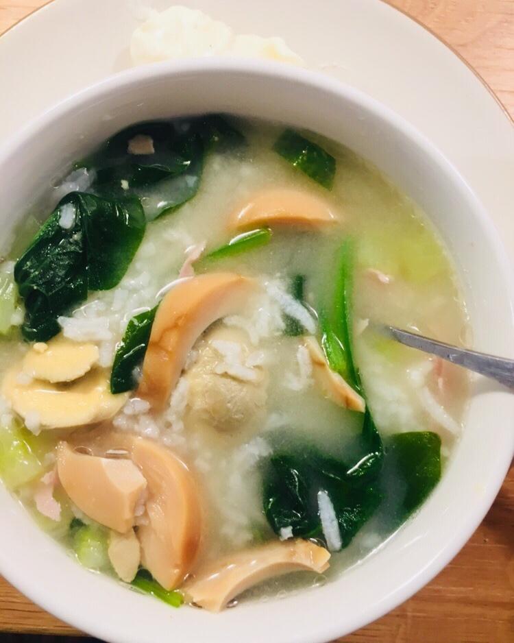 青菜泡饭——小时候的味道