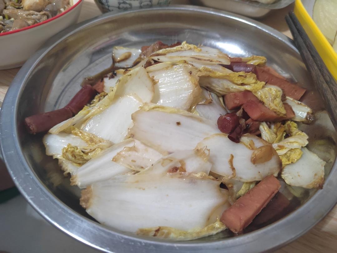 酸辣娃娃菜