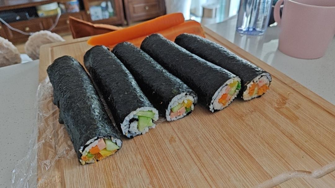 自制经典三拼寿司🍣