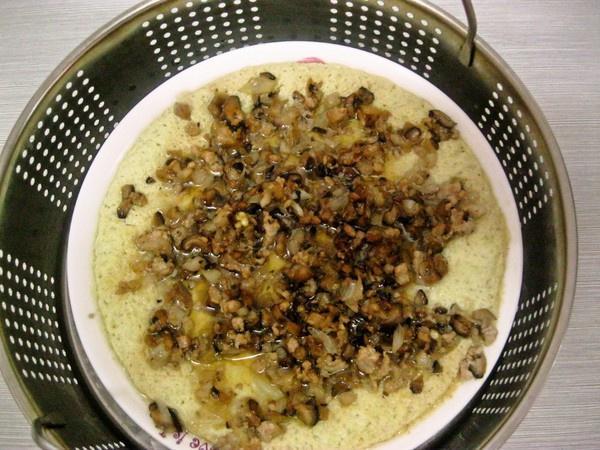 香菇肉末蒸水蛋的做法