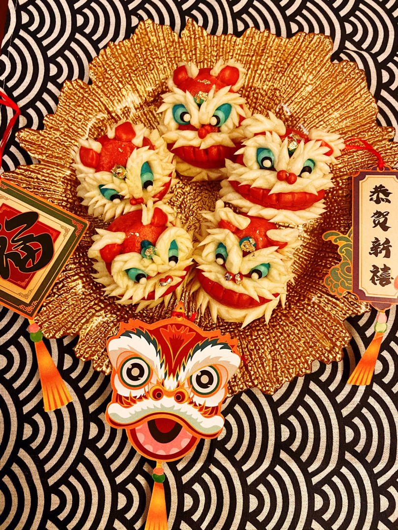 🧨国潮来袭｜醒狮馒头