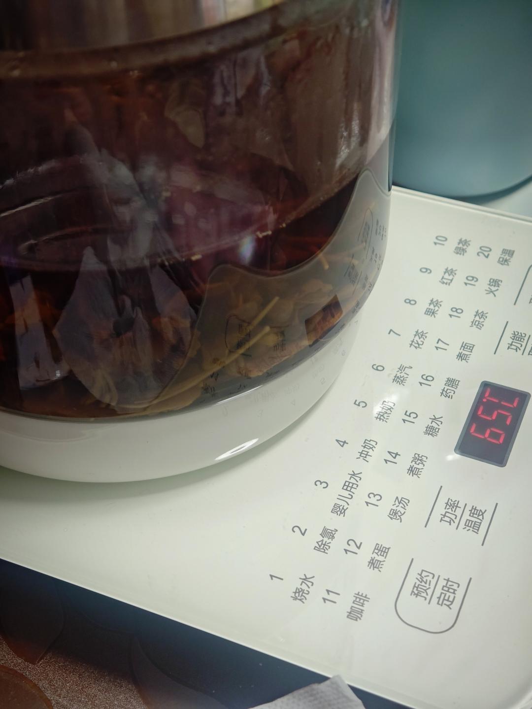 金银花甘草菊花茶