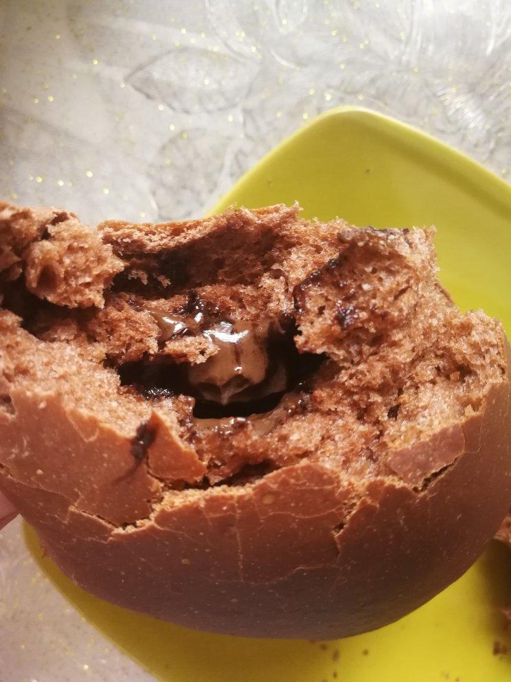 巧克力爆浆面包