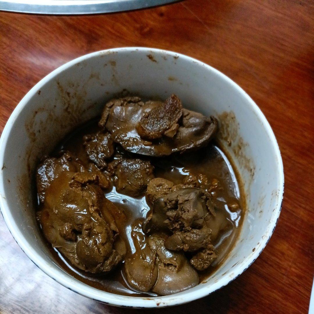 简单美味酱鸡肝