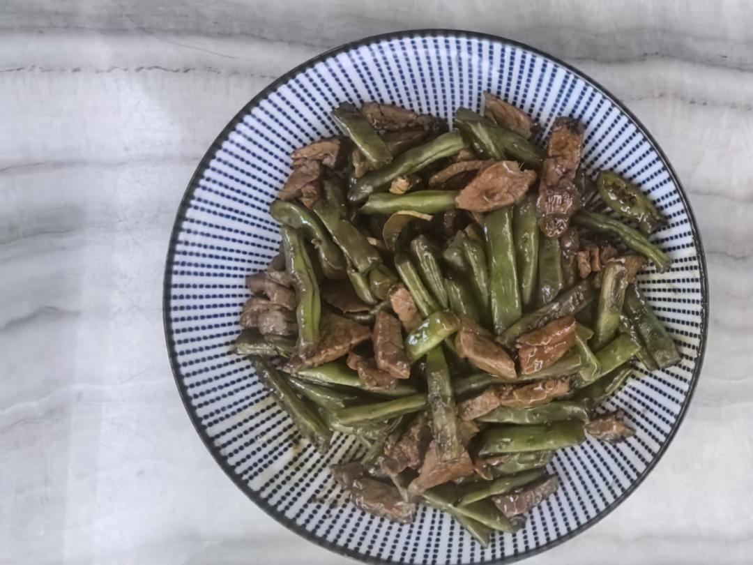 零厨艺的豆角炒肉