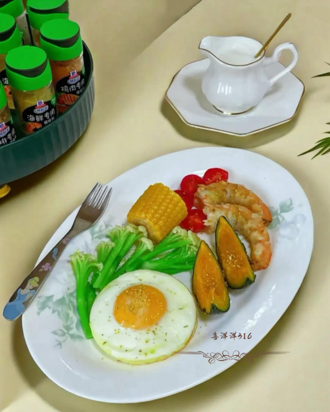 黄油蒜香风味快手早餐