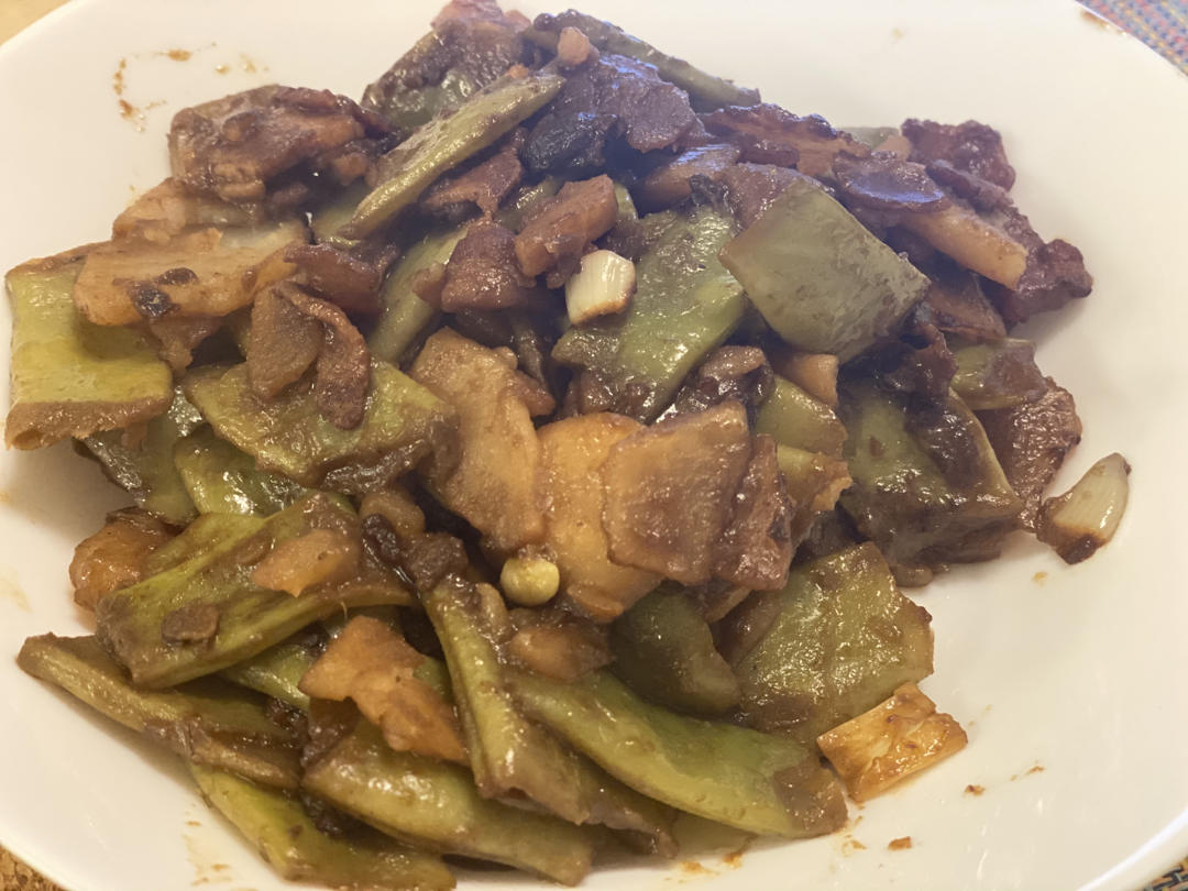 土豆炖豆角