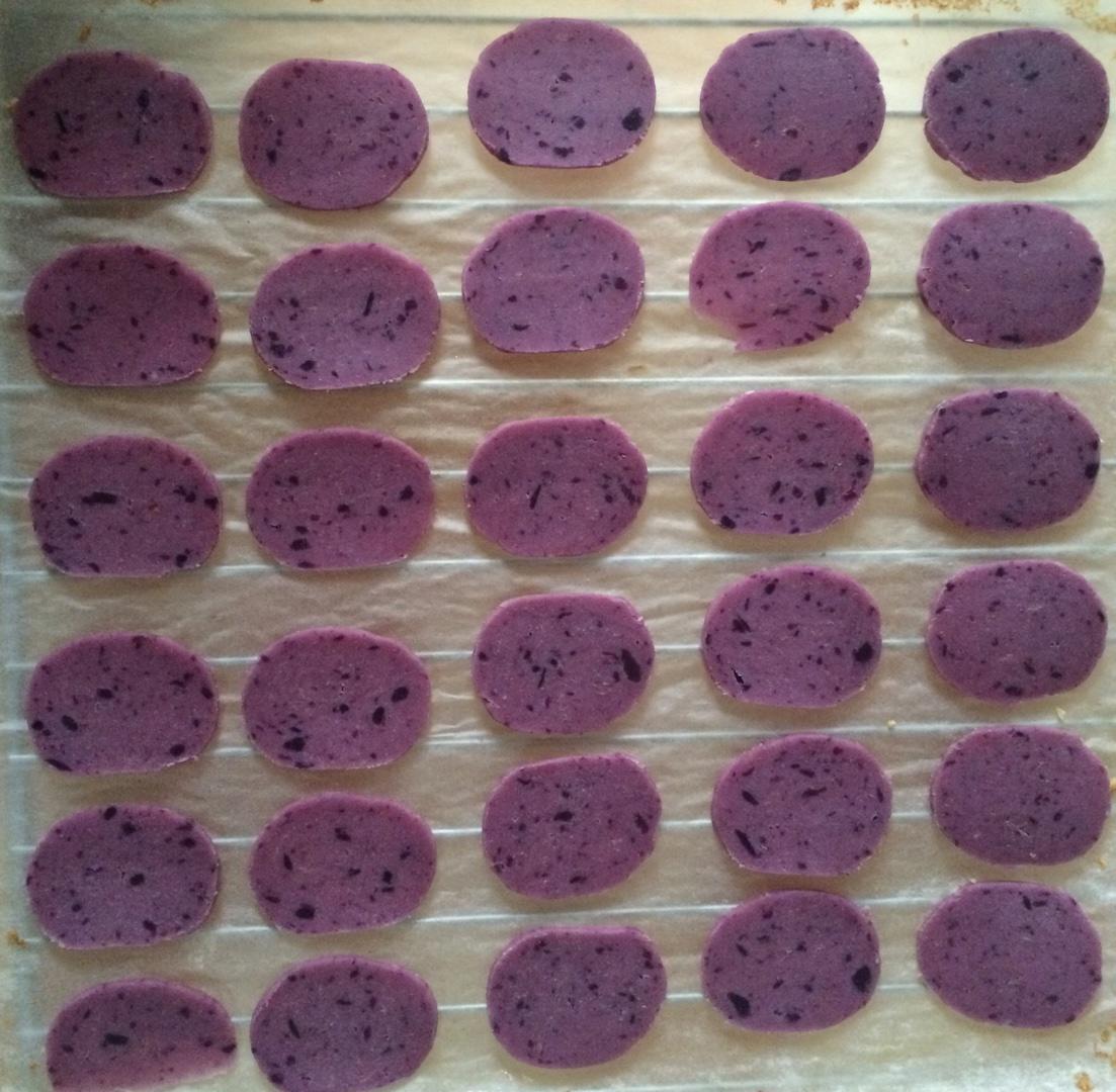 紫薯蜂蜜饼干