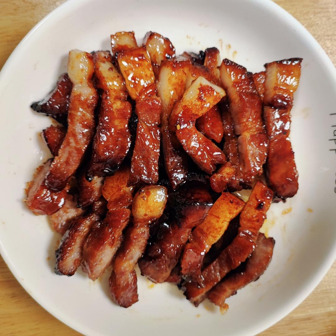 空气炸锅版蜜汁叉烧