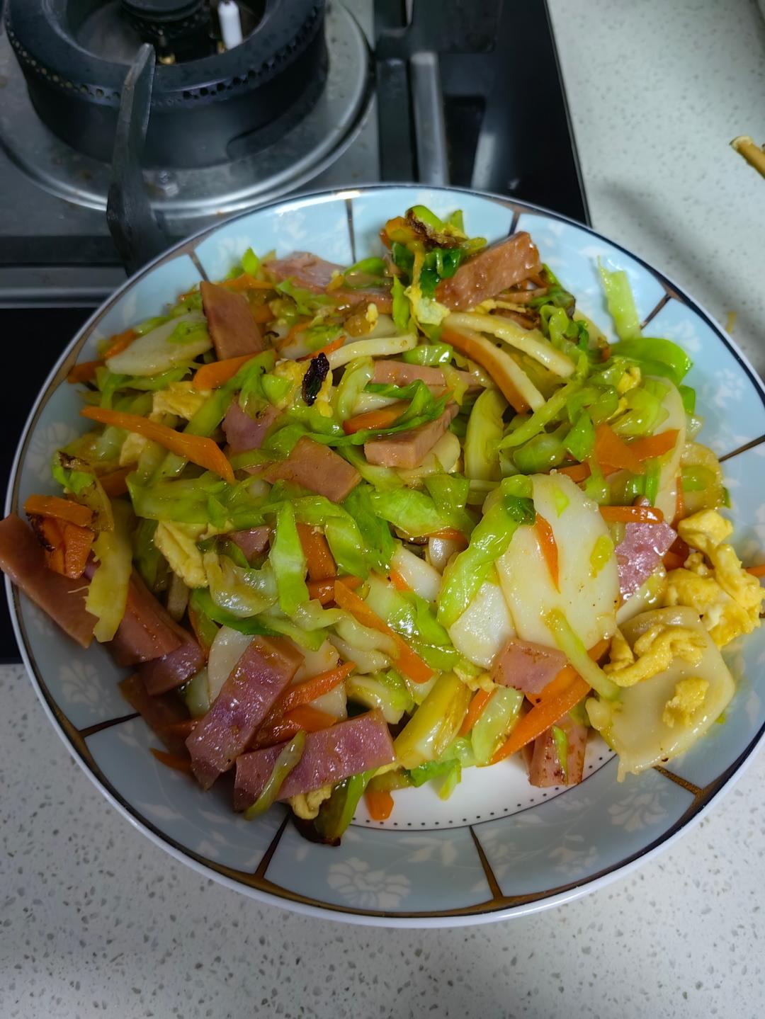 大排档风味炒年糕