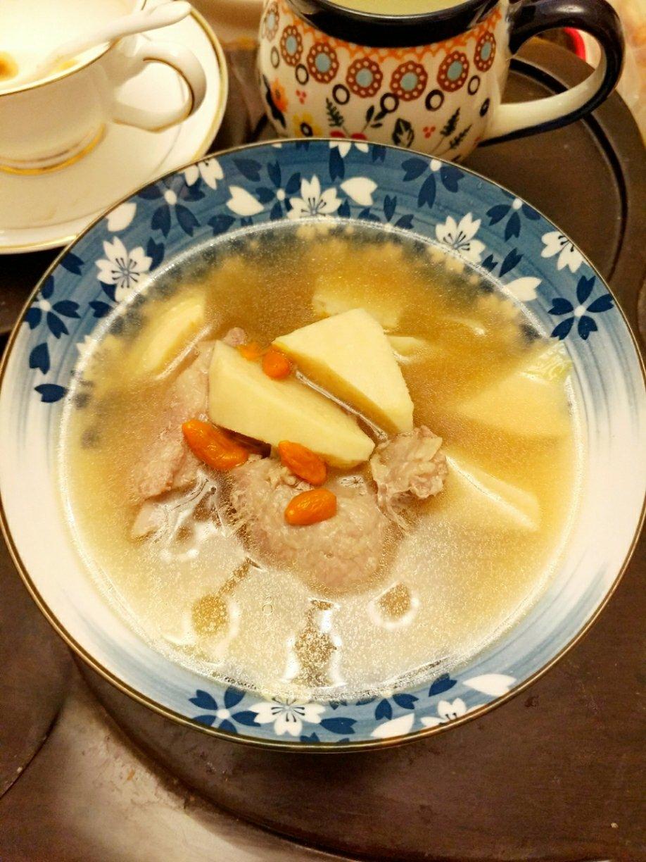冬笋排骨汤