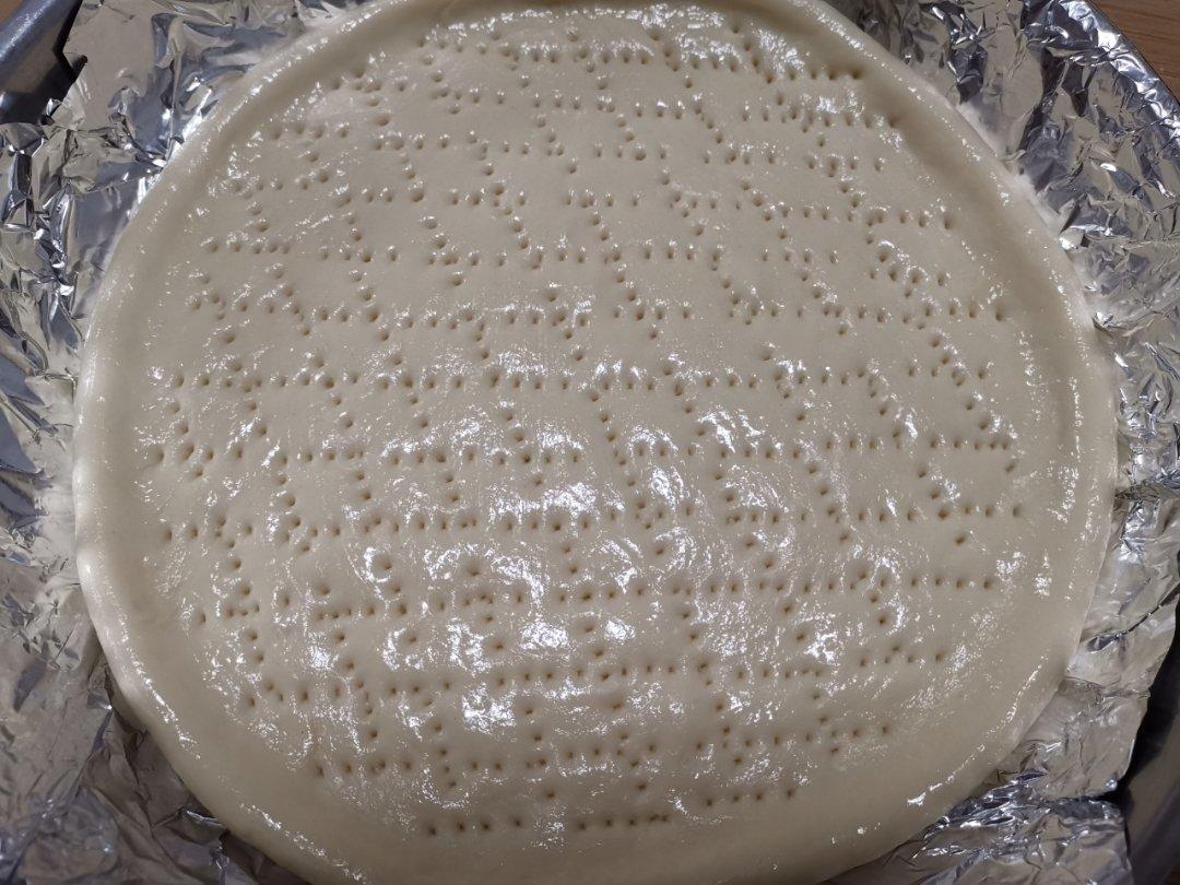 八寸披萨饼皮（四个）制作