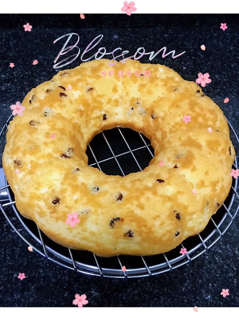 酸奶蔓越梅戚风蛋糕（六寸）