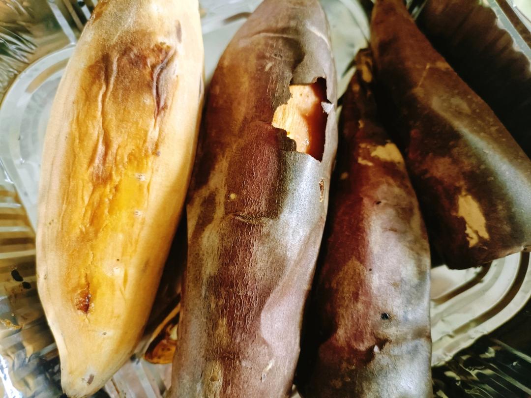 空气炸锅烤红薯(超级简单)