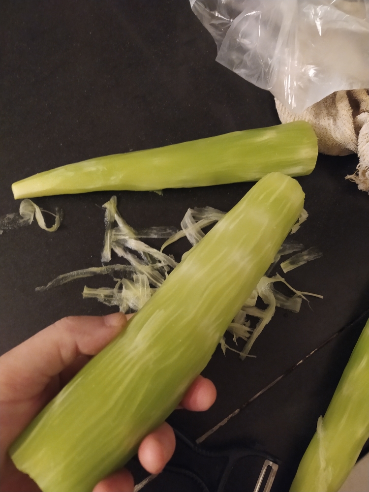 酱菜莴苣的制作方法