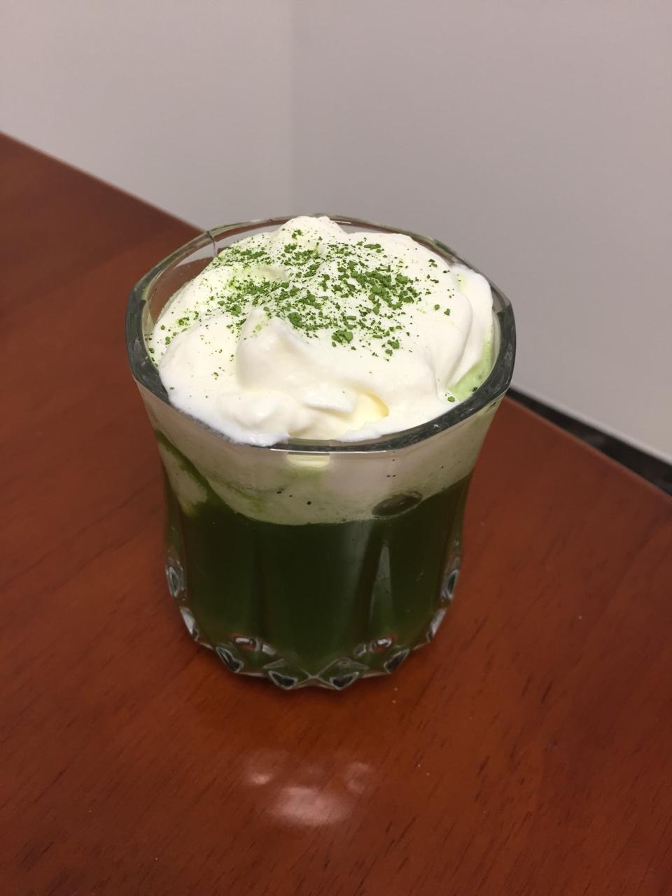 樱桃荭了做的抹茶奶盖(一杯450ml量)