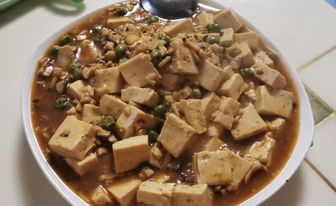 香菇肉沫豆腐