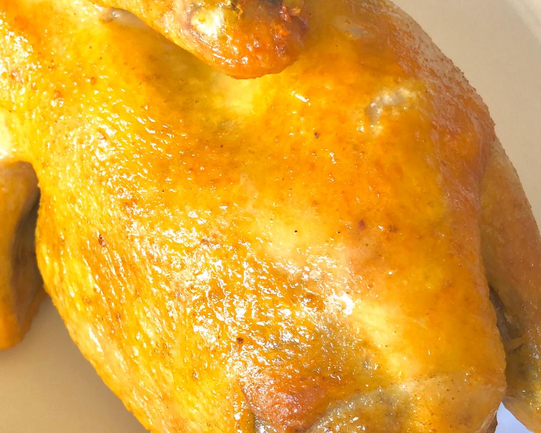 盐焗鸡(空气炸锅)的做法